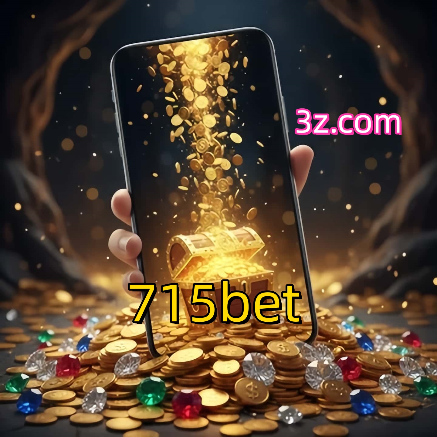 Interface moderna de login do 715betip.com